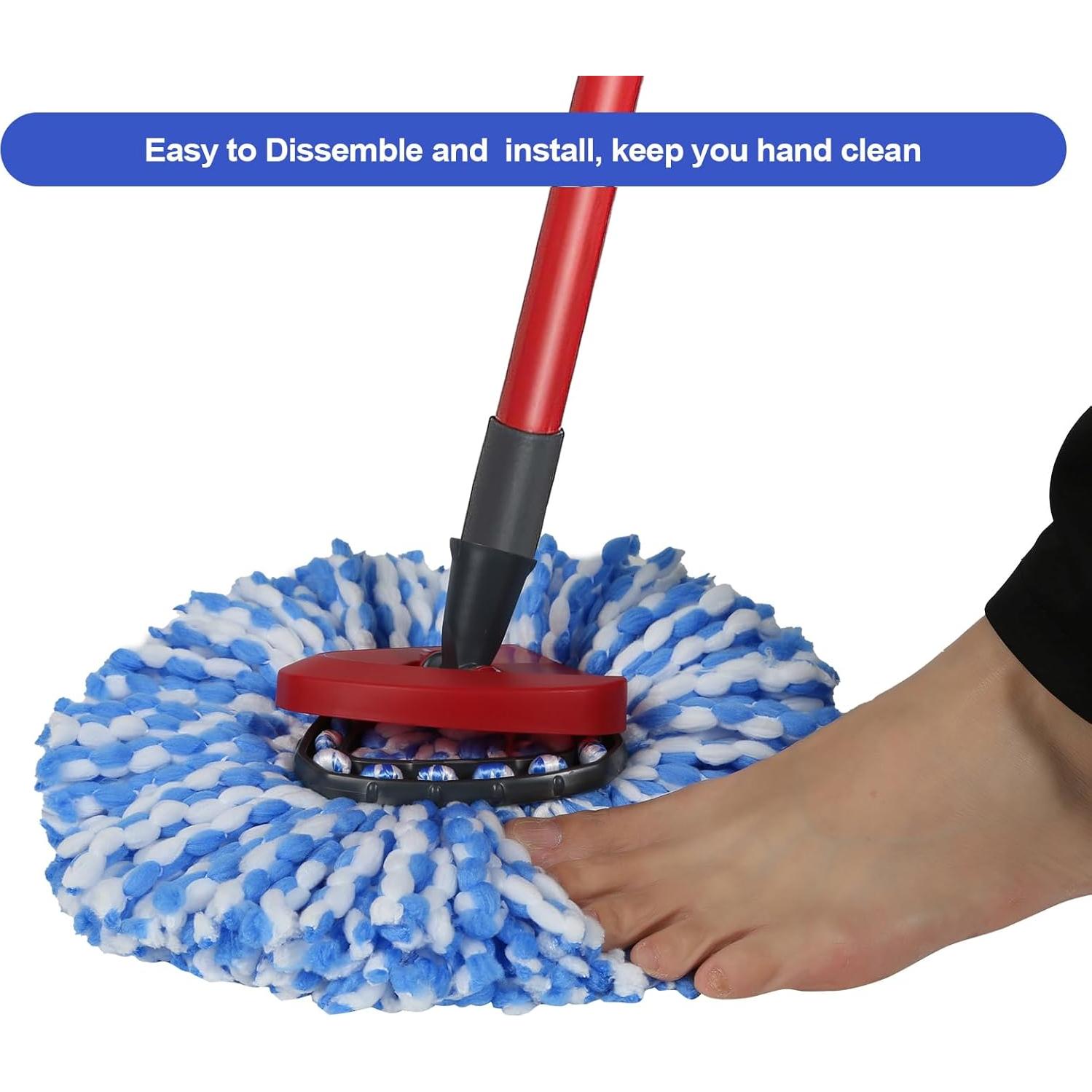 Mango de Repuesto FunCee para O-Cedar Spin Mop 76.2-149.9 cm