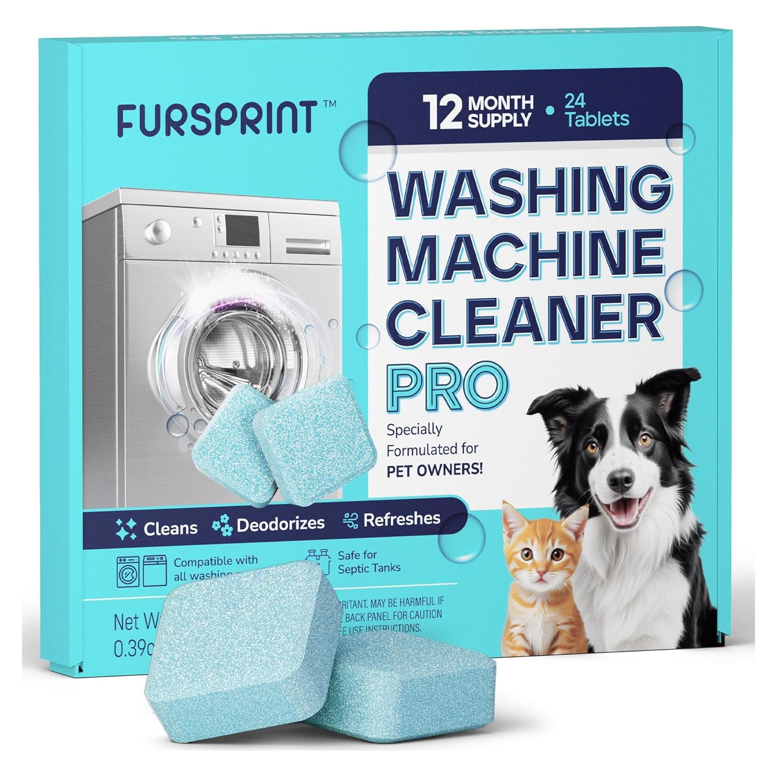 Tabletas Limpiadoras de Lavadora Uproot Lint - 24 Unidades