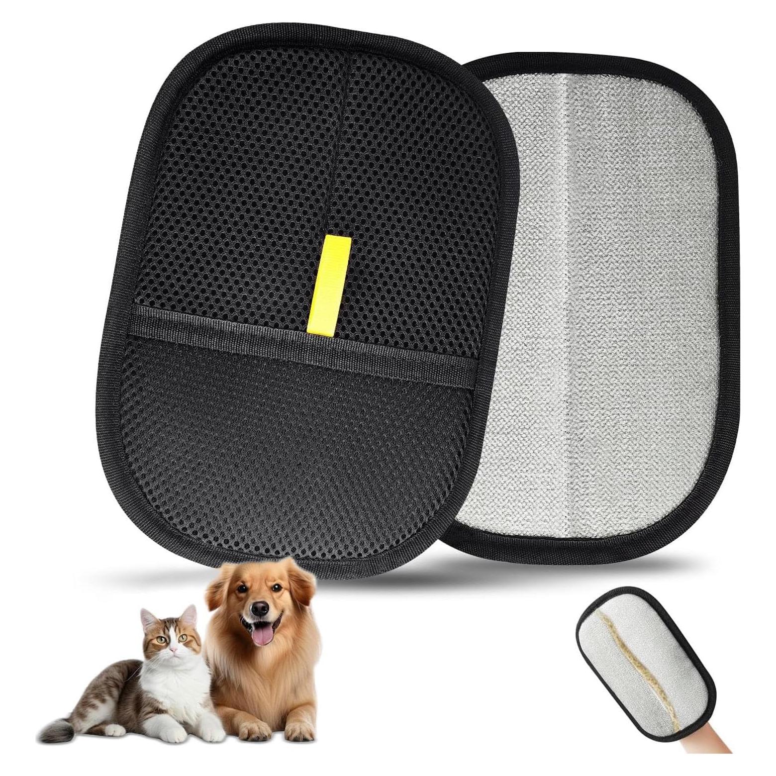 Guantes Electroestáticos YUZUKYAUY para Eliminación de Pelo de Mascotas