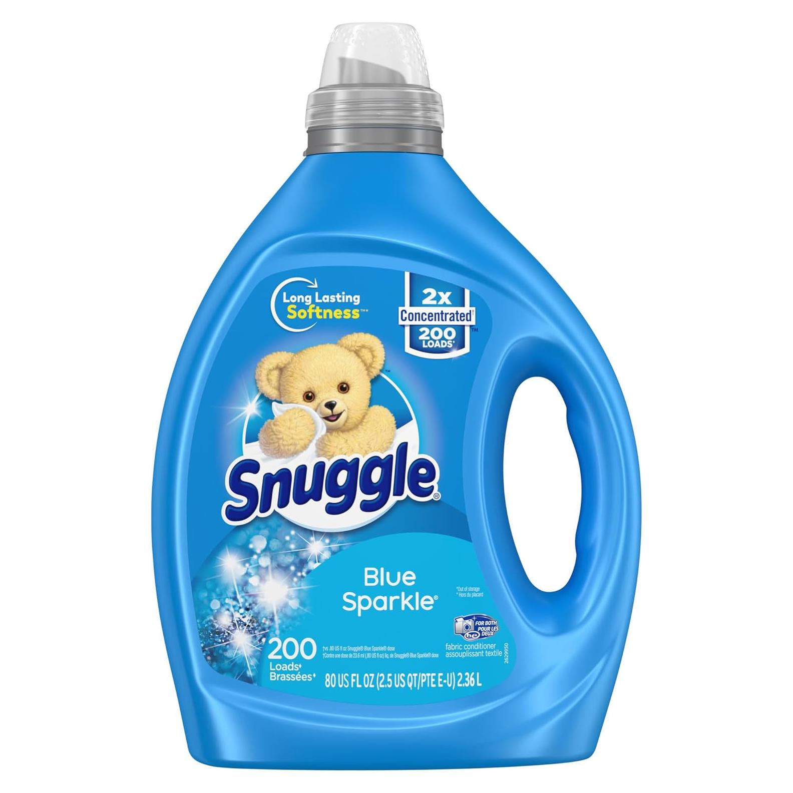 Suavizante de Tela Líquido Snuggle Blue Sparkle 2X 2.37L