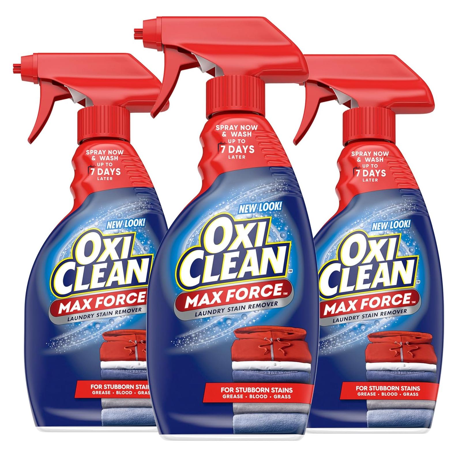OxiClean Max Force Removedor de Manchas Spray 3x355ml