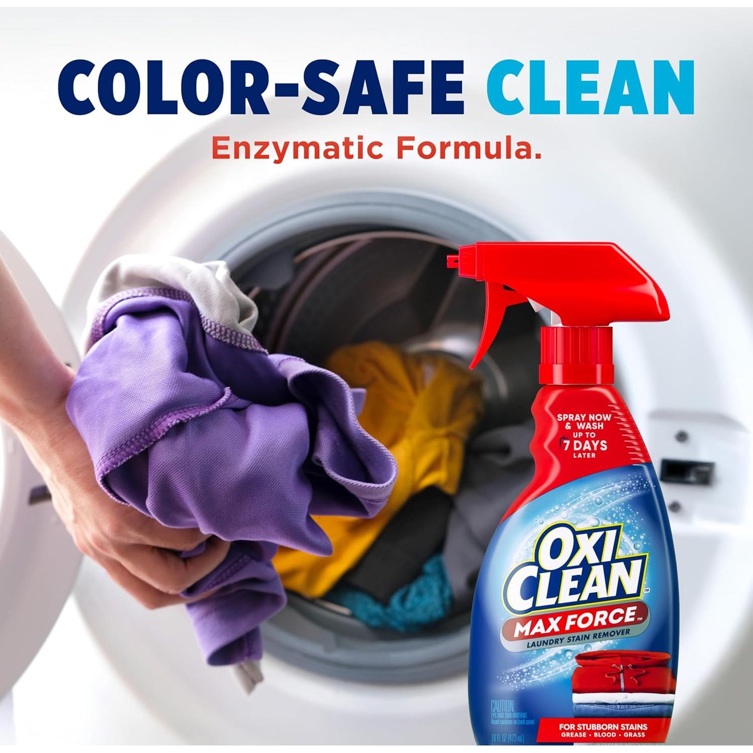 OxiClean Max Force Removedor de Manchas Spray 3x355ml