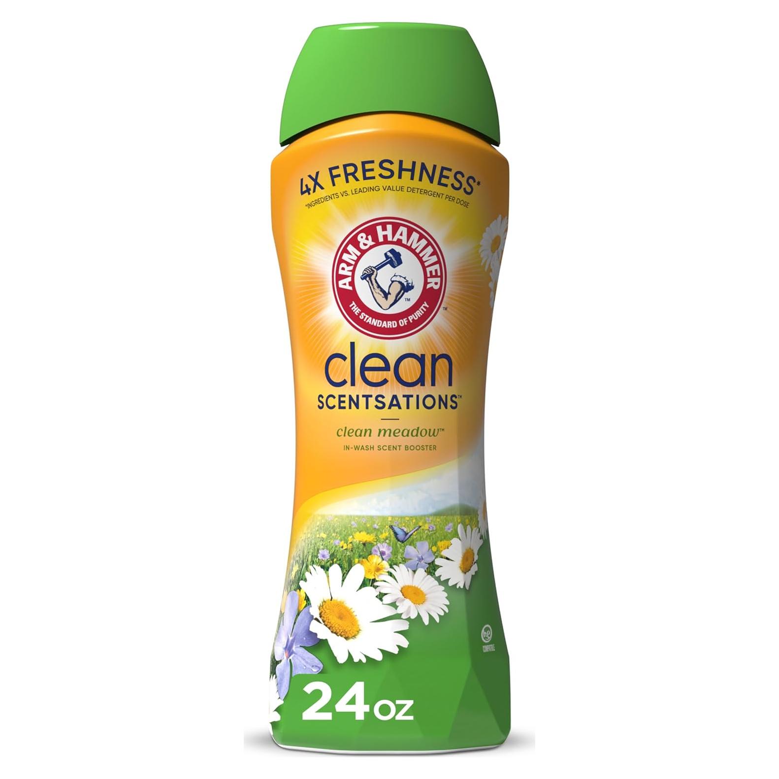 Aumentador de Fragancia en Lavado ARM & HAMMER 24 Oz Pradera Limpia