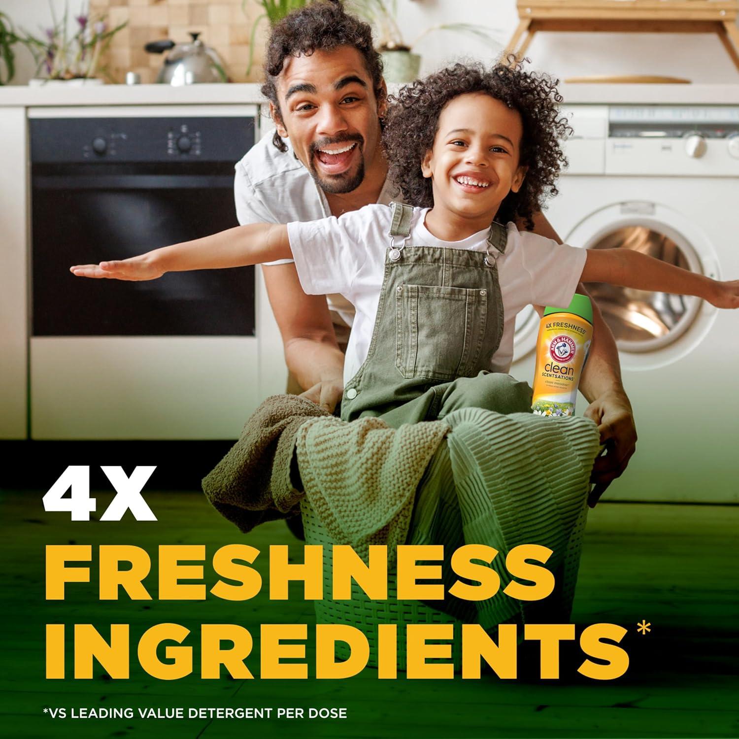 Aumentador de Fragancia en Lavado ARM & HAMMER 24 Oz Pradera Limpia