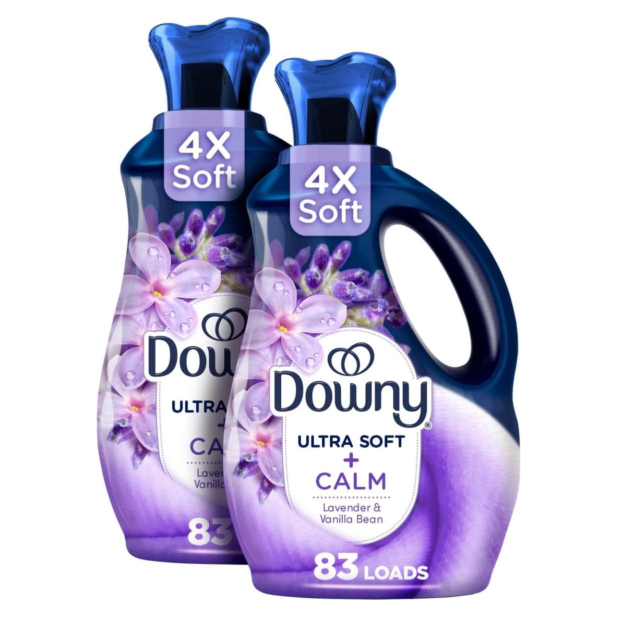 Suavizante de Tela Líquido Downy Ultra Suave 1650 ml Lavanda - Paquete de 2