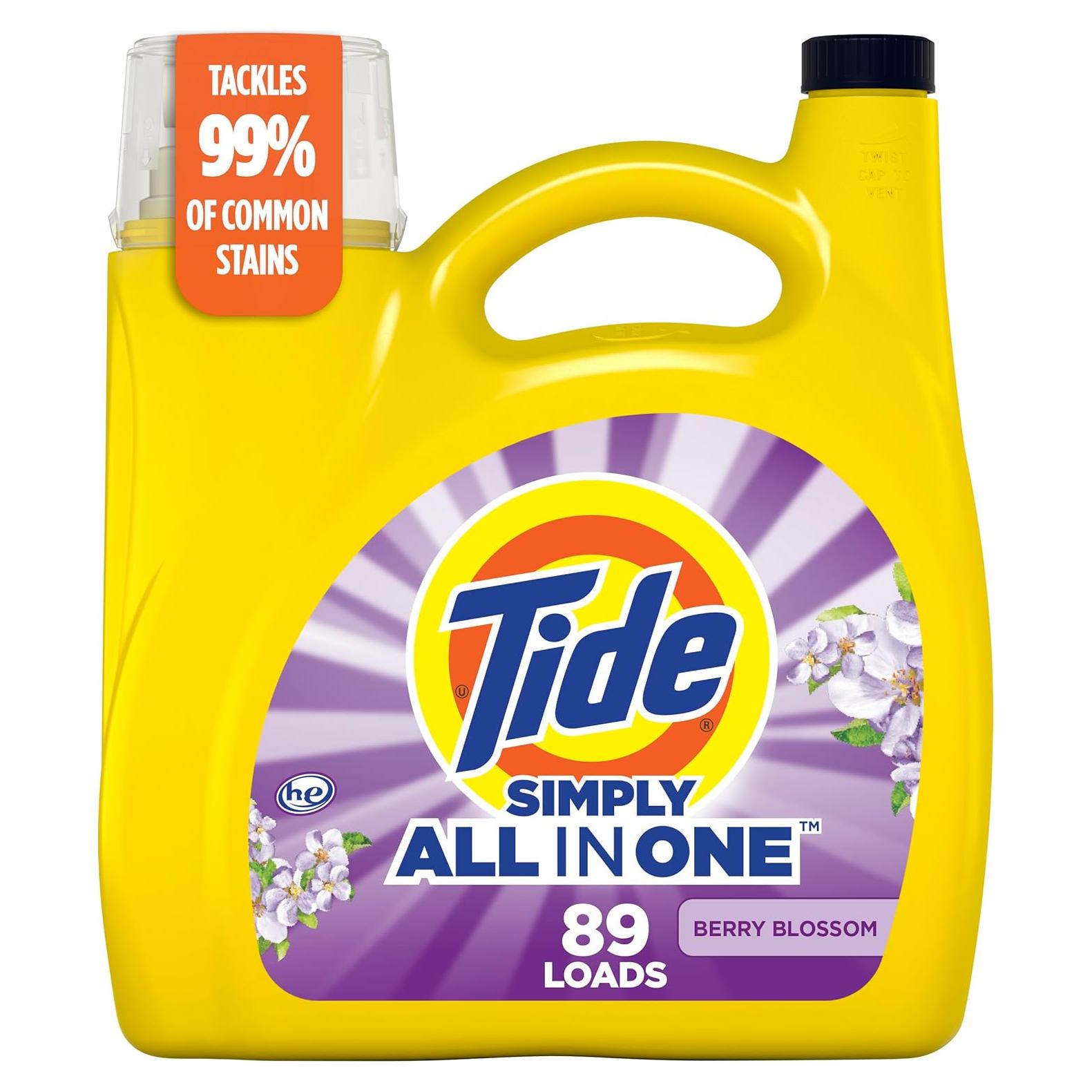 Detergente Líquido Tide Simply Clean & Fresh 3.46L Aroma Flor de Baya
