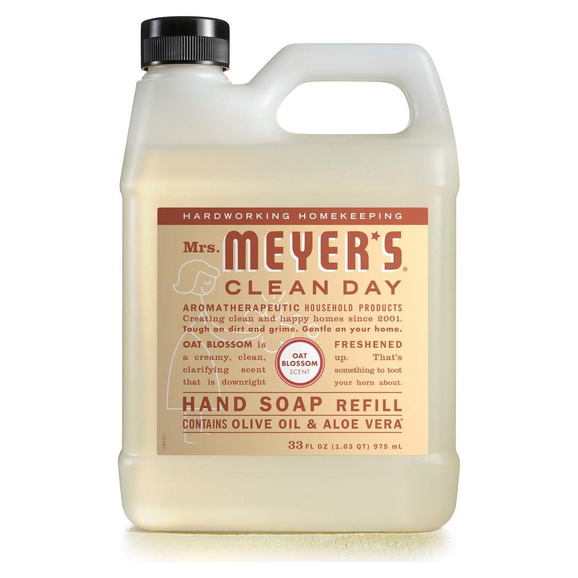 Jabón Líquido para Manos Mrs. Meyer's 975 ml Flor de Avena