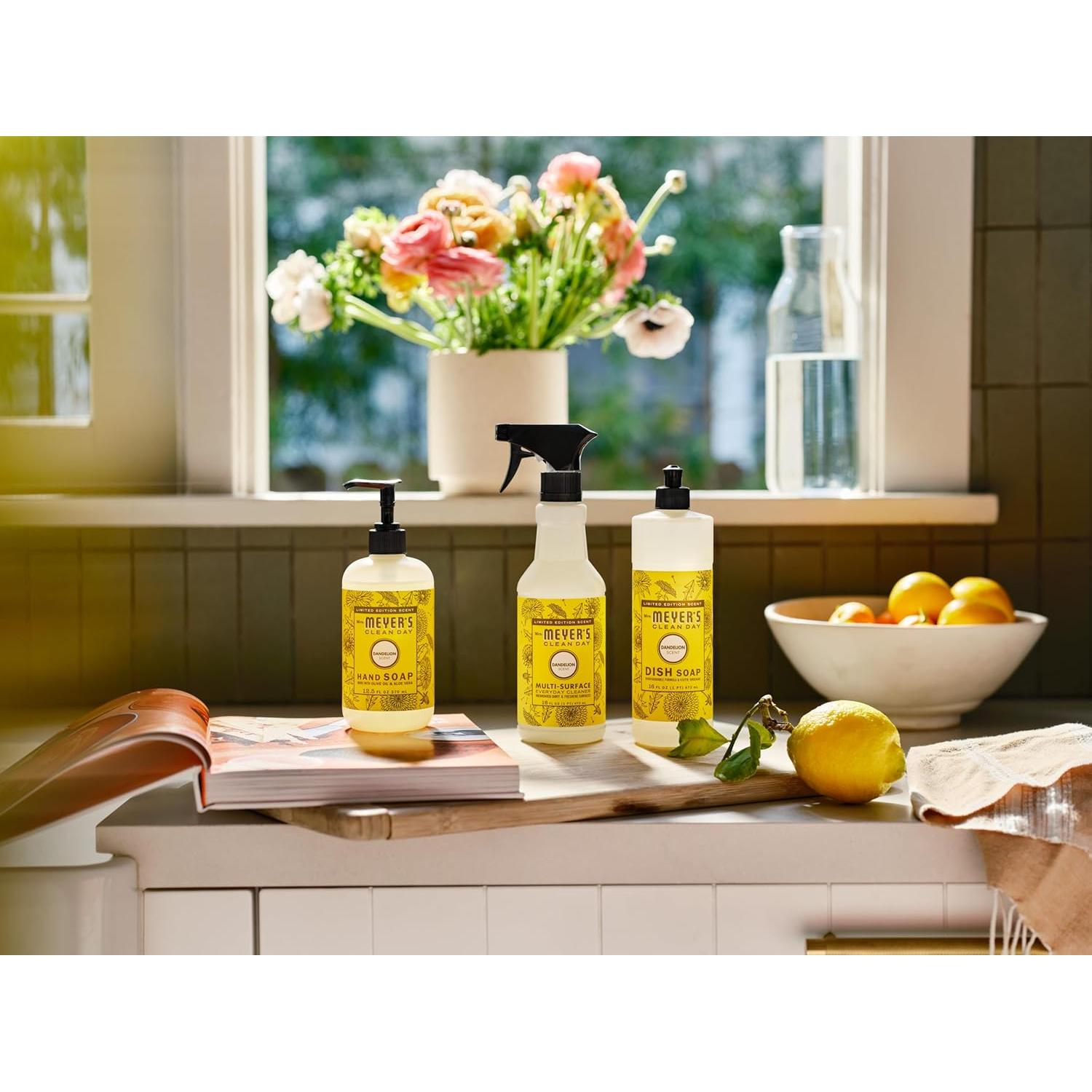 Set de Regalo de Limpieza de Cocina Mrs. Meyer's 3 Piezas