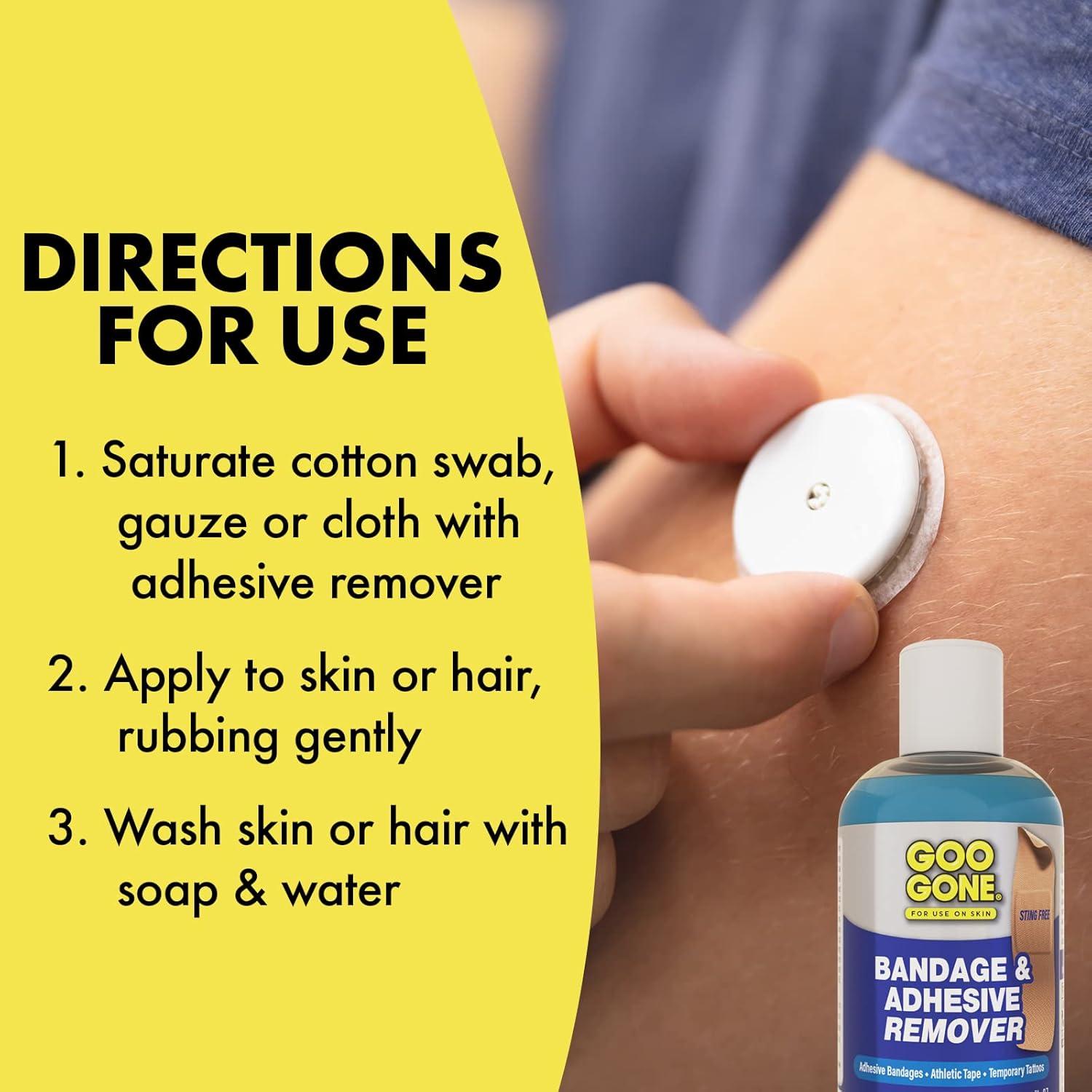 Goo Gone Removedor de Adhesivos para Piel 226.8 ml - Sin Dolor