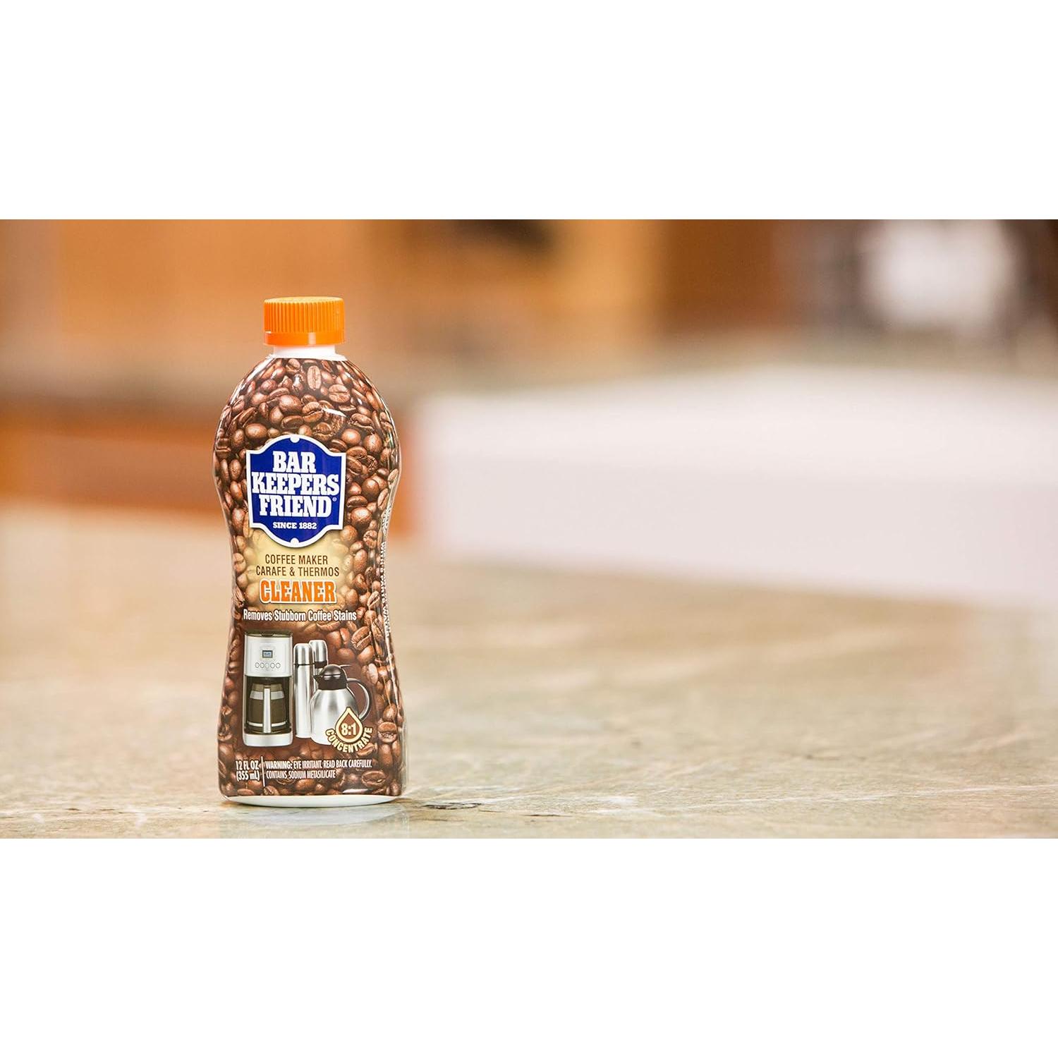 Limpiador de Cafeteras Bar Keepers Friend 355ml - Elimina Residuos