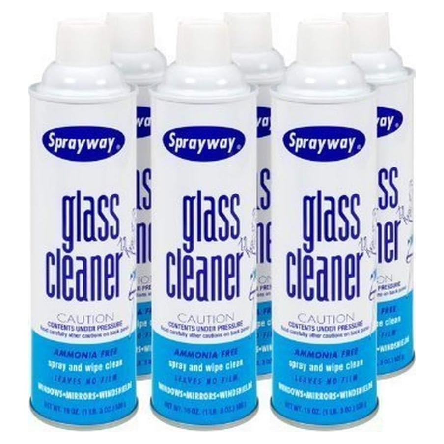 Limpiador de Vidrios Sprayway - 6 Latas de 550 ml