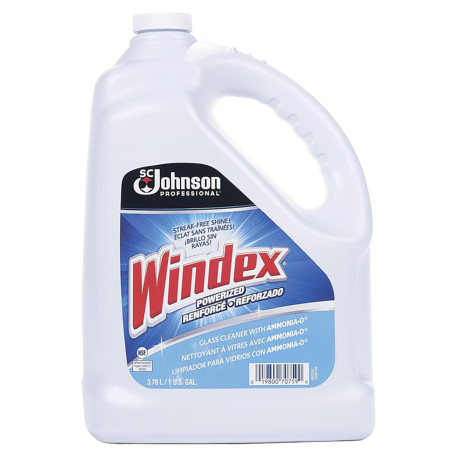 Limpiador de Vidrios Windex Amoníaco-D Floral 3.78 L