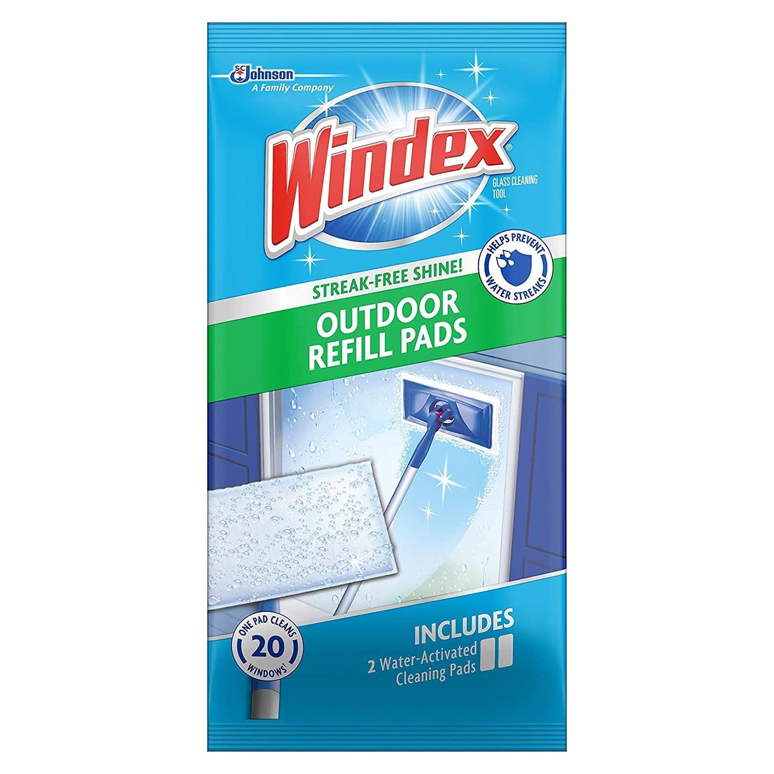 Recargas Windex para Exterior - Paquete de 2 almohadillas