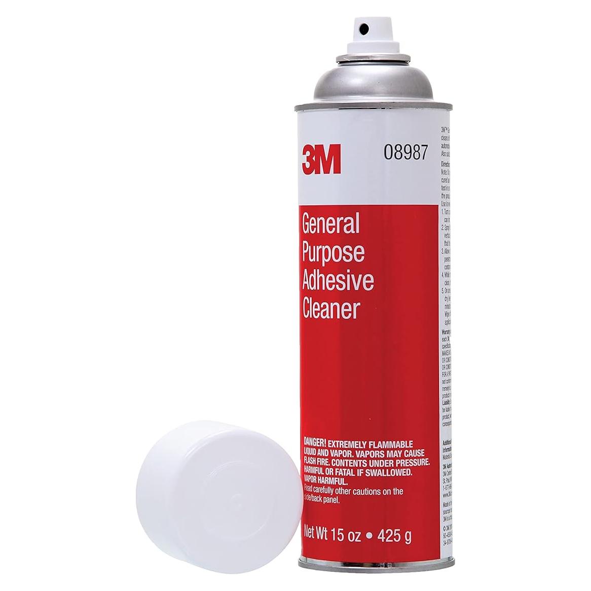 Limpiador de Adhesivo 3M 443.6 ml - Suave con Pintura y Tela