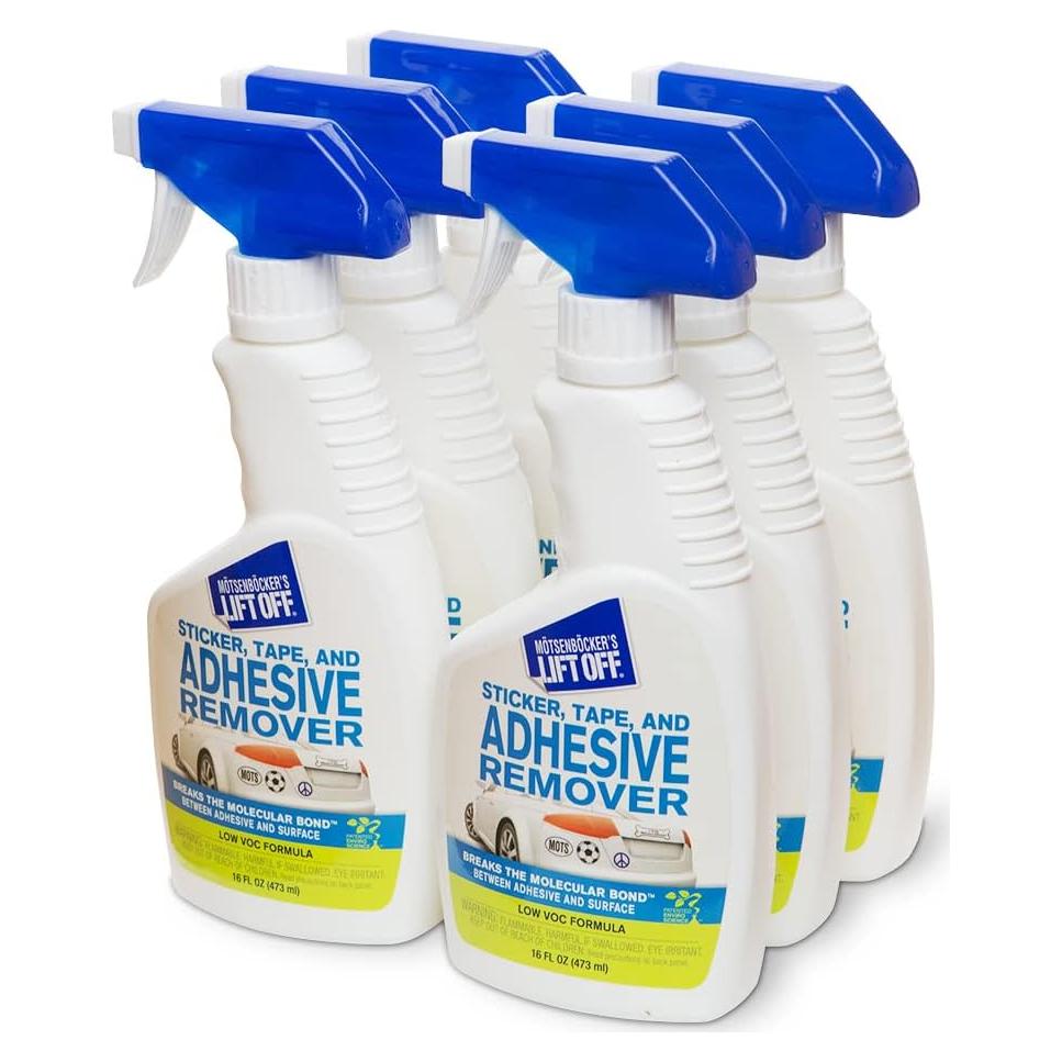 Removedor de Adhesivos Motsenbocker's Lift Off 473 ml - Paquete de 6