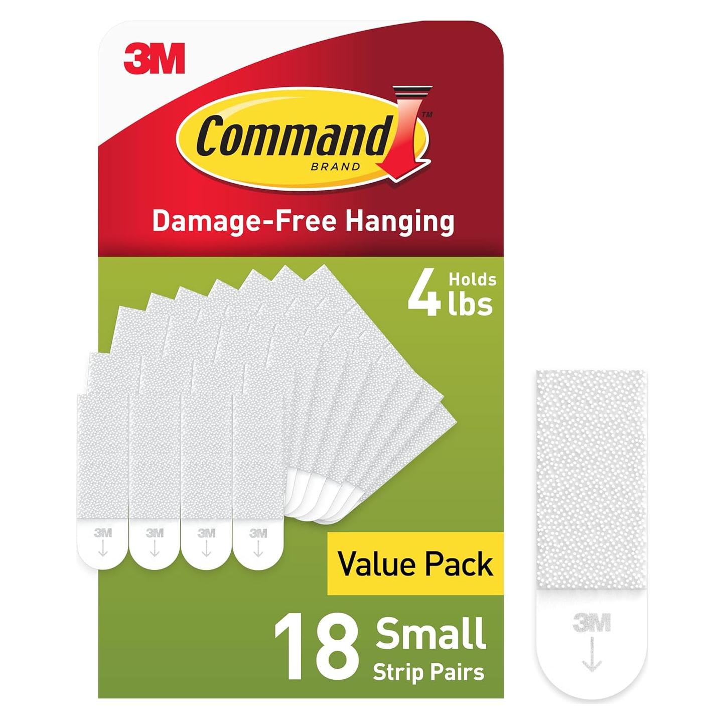 Tiras Adhesivas para Colgar Cuadros Command 18 Pares 1.81 kg