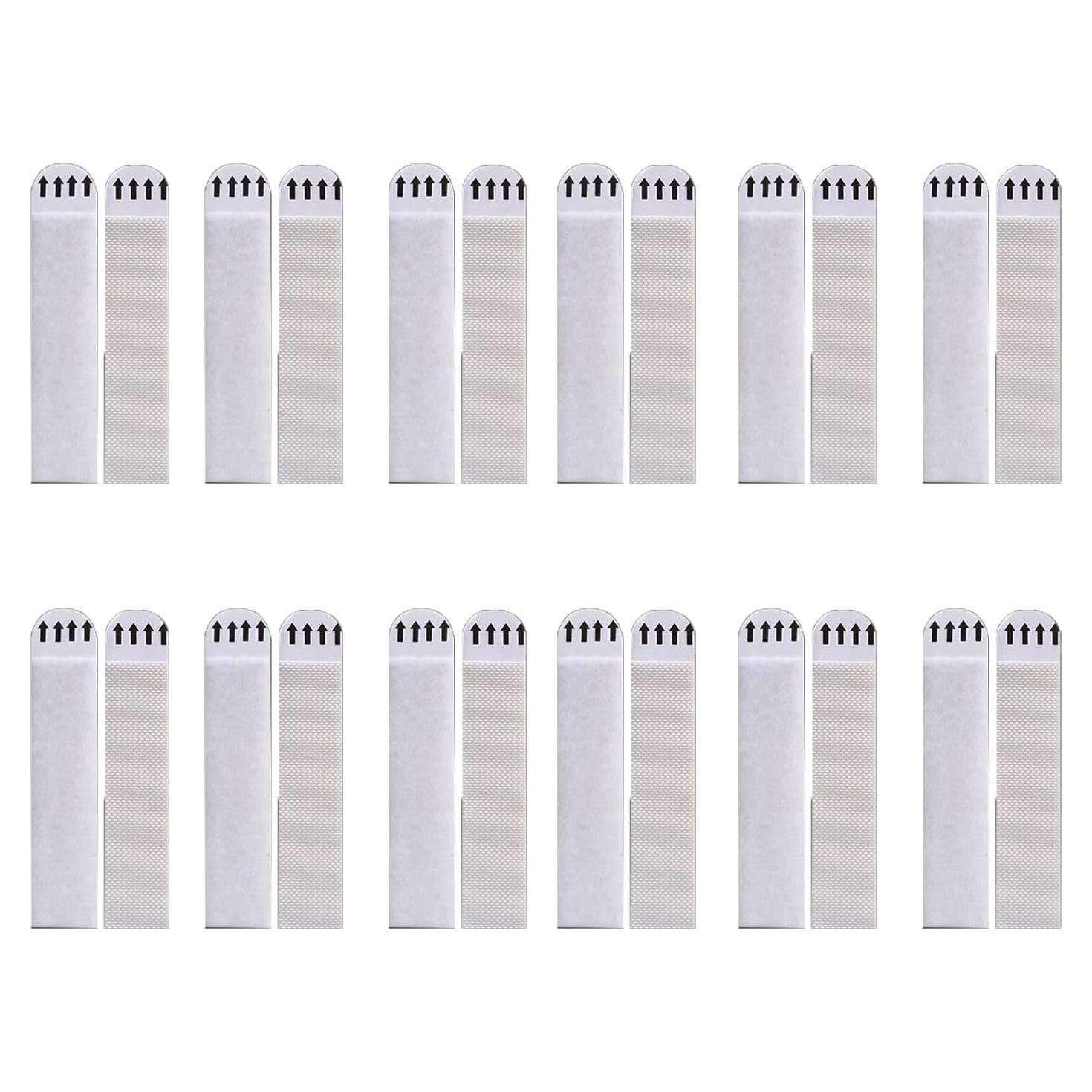 Cintas de Velcro Yitoiie 12 Pares para Colgar Imágenes 20x46mm