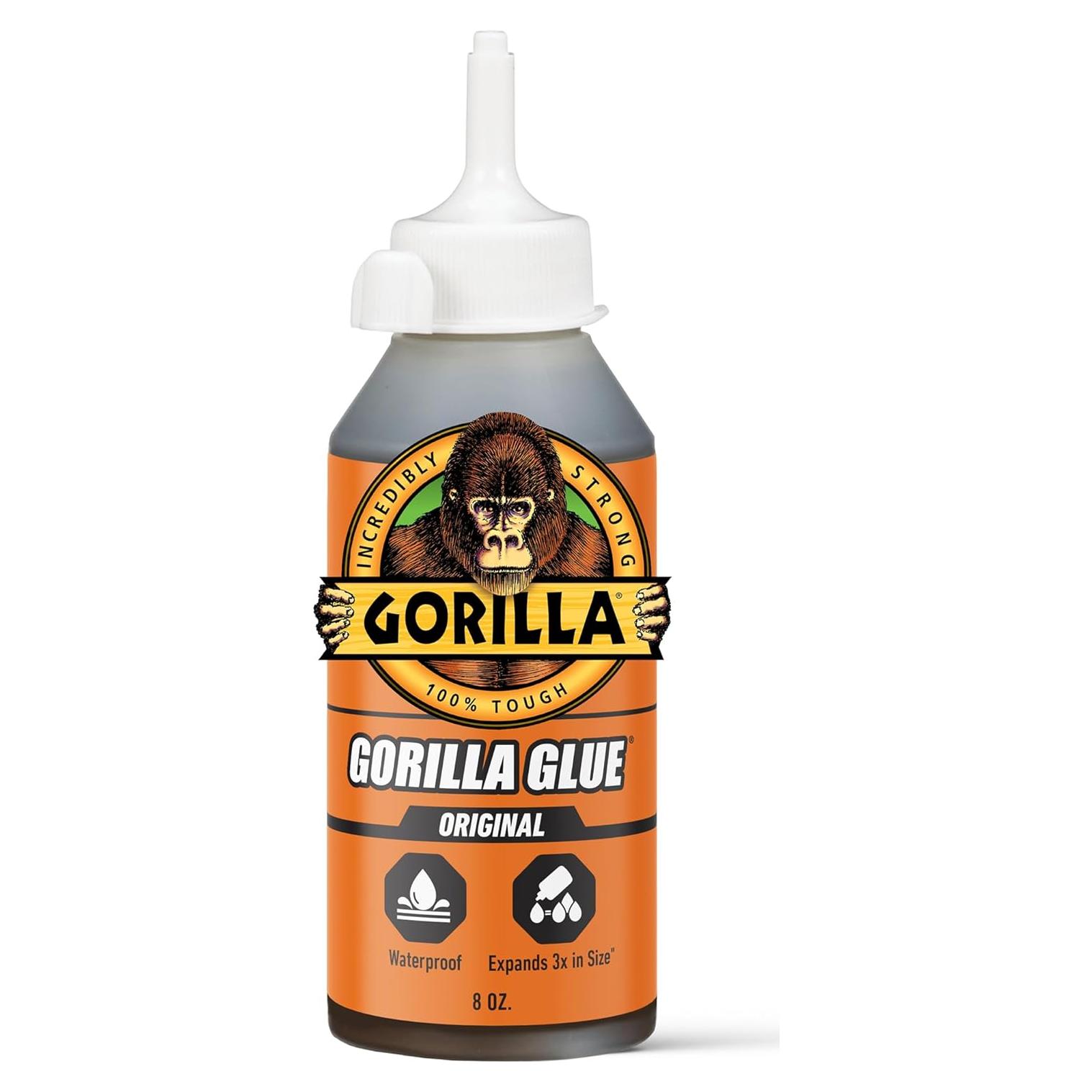 Gorilla Glue Original 8 Oz - Pegamento Poliuretano Impermeable
