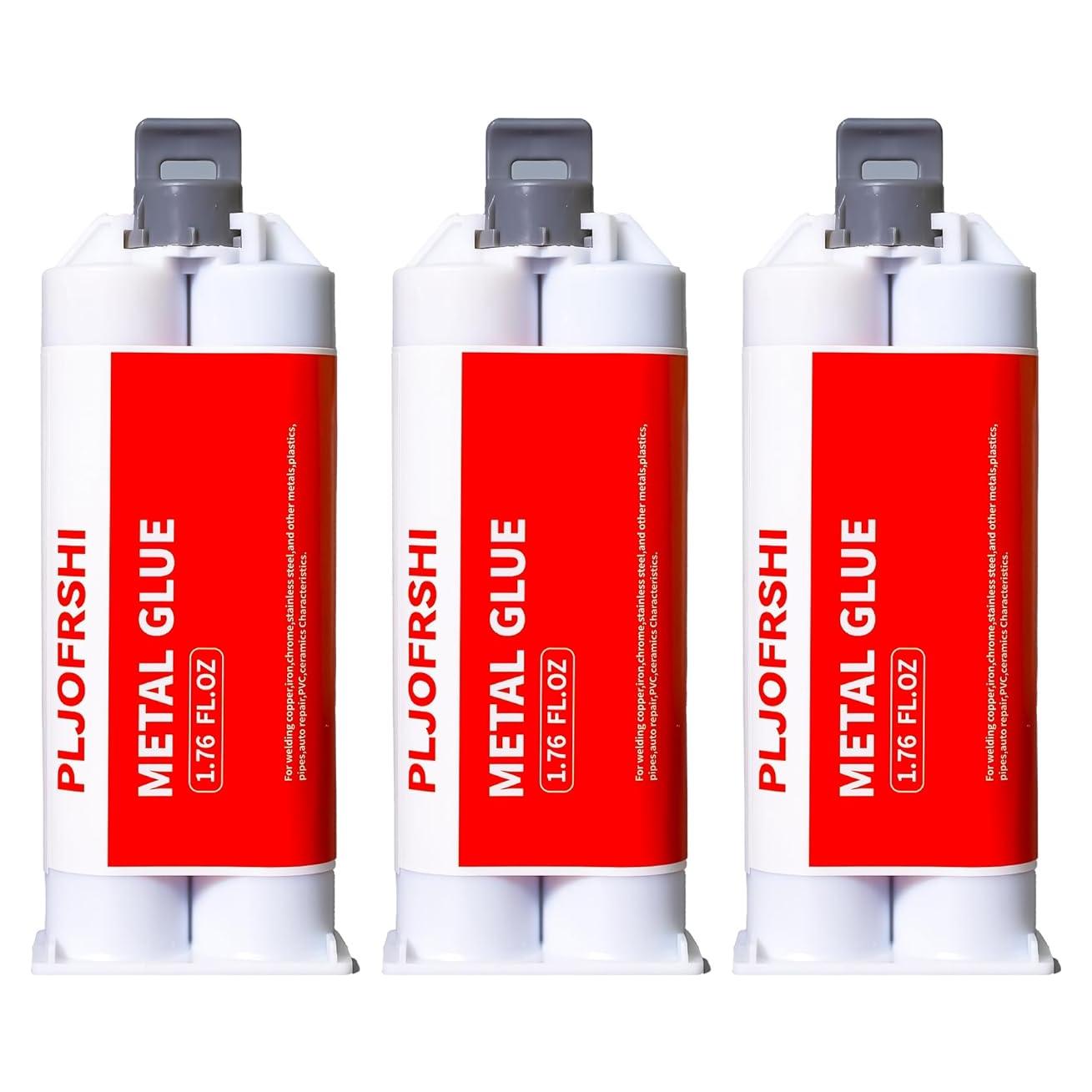 Pegamento Epóxico Metálico 3 Piezas 50 g Alta Resistencia