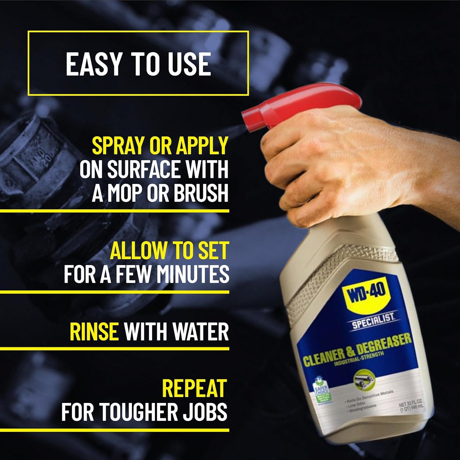 Limpiador y Desengrasante WD-40 Especialista 0.95L Multi-Superficie