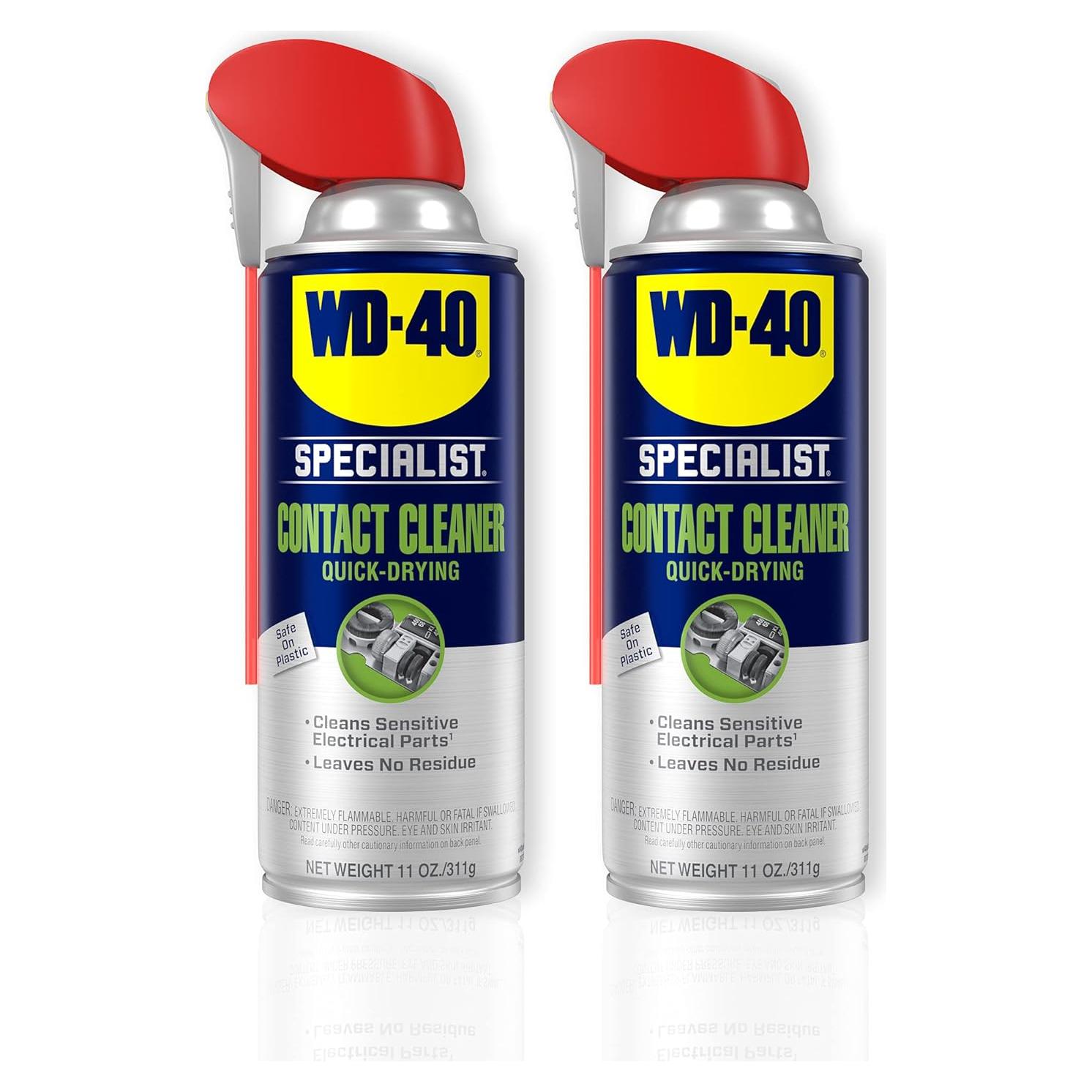 Limpiador de Contactos WD-40 Especialista Spray Doble 311 g
