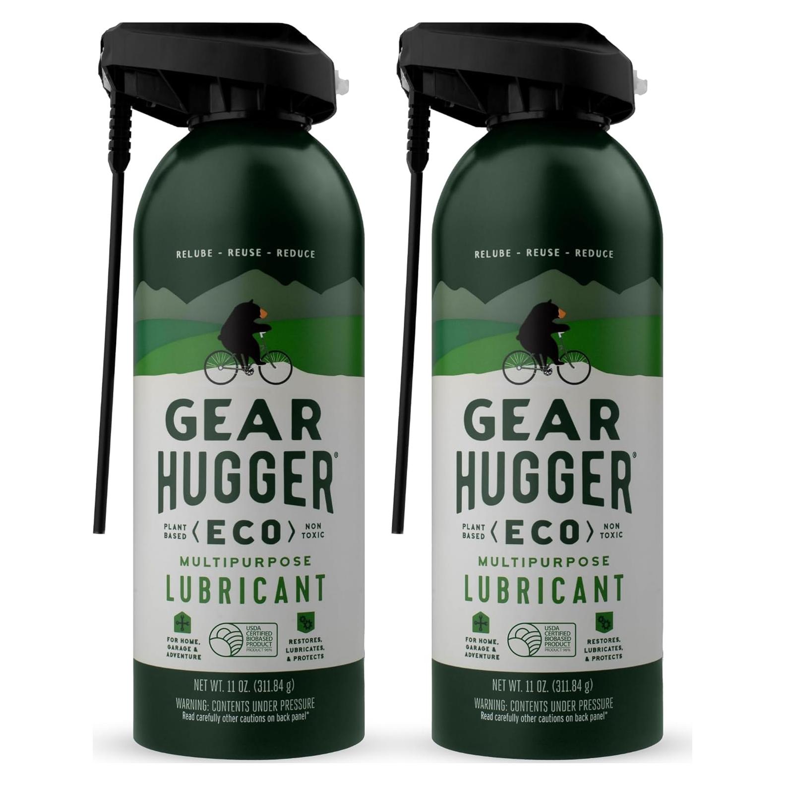 Lubricante Multifuncional Ecológico Gear Hugger 311 g - Paquete de 2