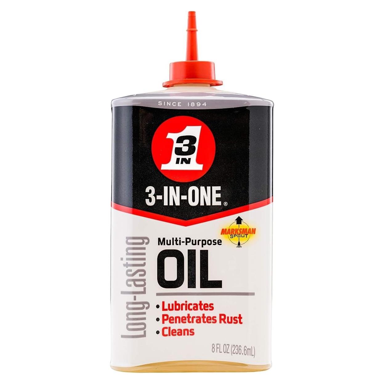 Aceite Multiusos 3-IN-ONE 226.8 ml - Lubrica y Protege