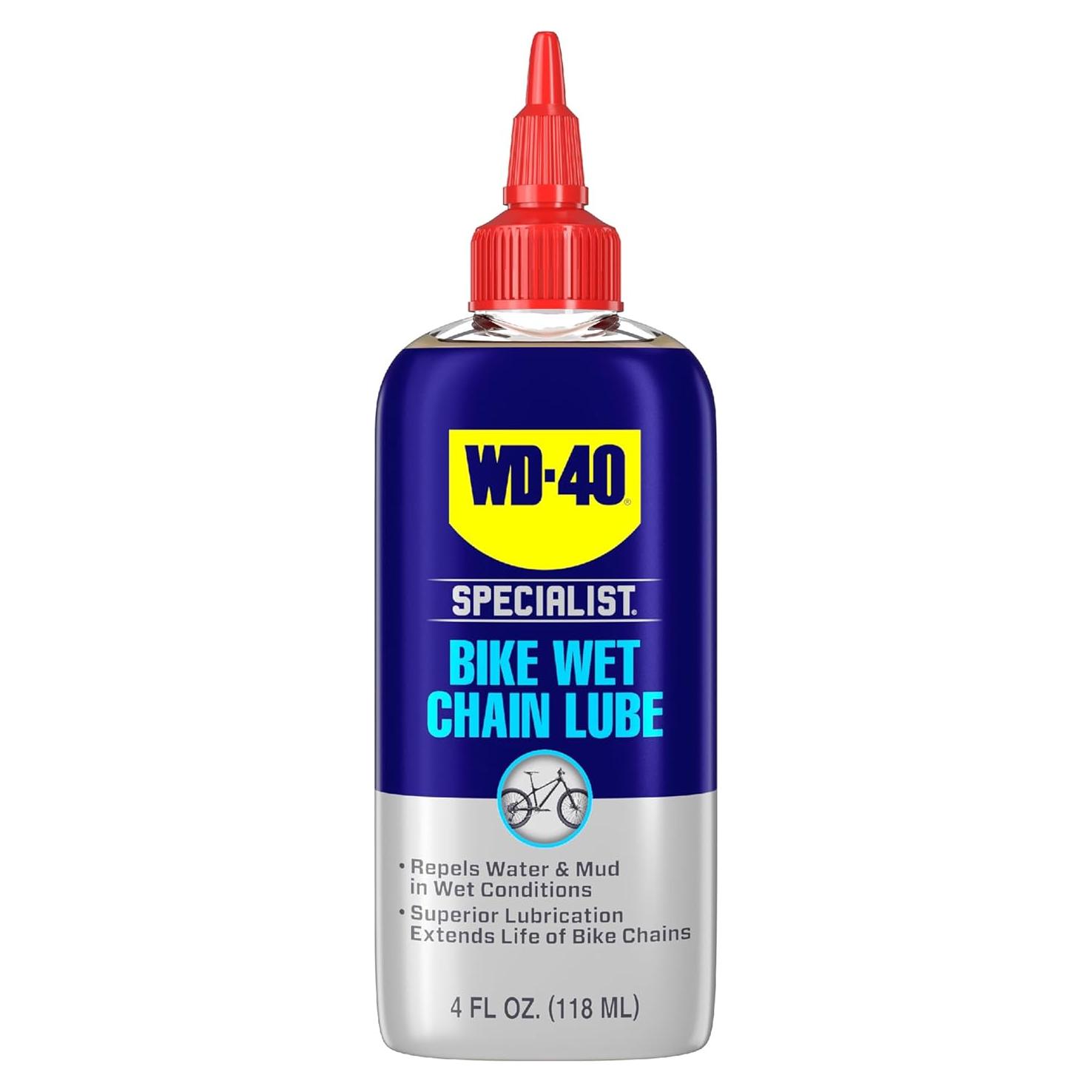 Lubricante Húmedo para Cadenas de Bicicleta WD-40 113 g