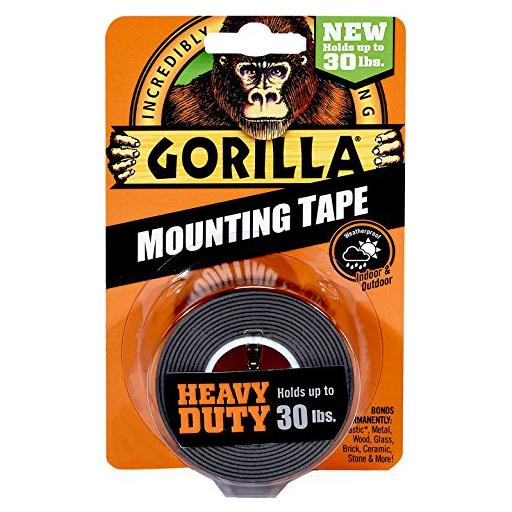 Cinta de Montaje Doble Cara Gorilla Heavy Duty 2m