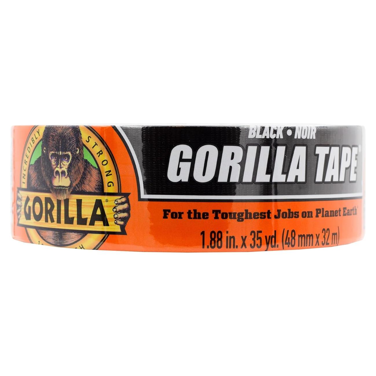 Cinta Ducto Gorilla 48mm x 32m Resistente Todo Clima Pack 1