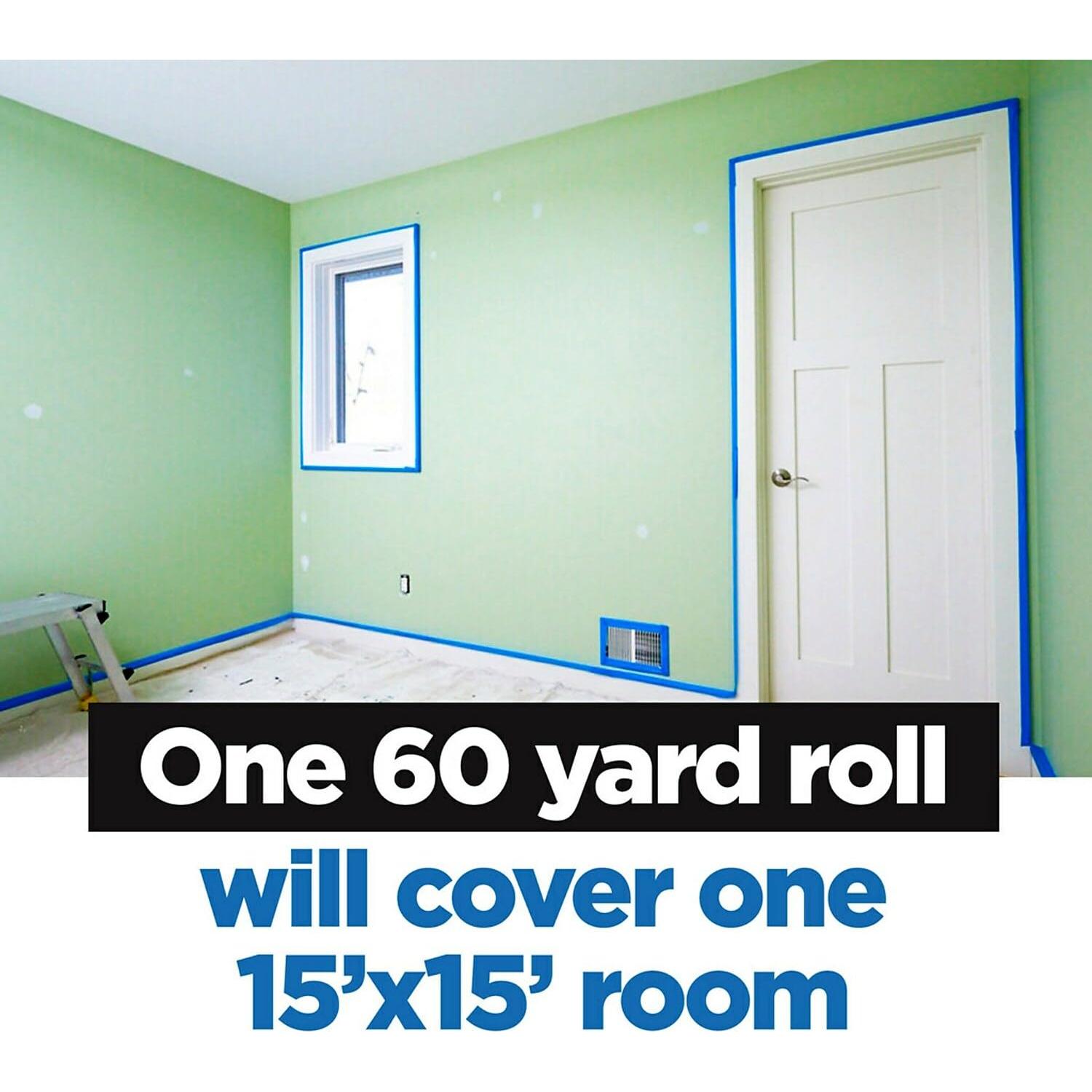 Cinta de Pintor Scotch 3M Azul 2.39 cm x 54.86 m - 6 Paquete