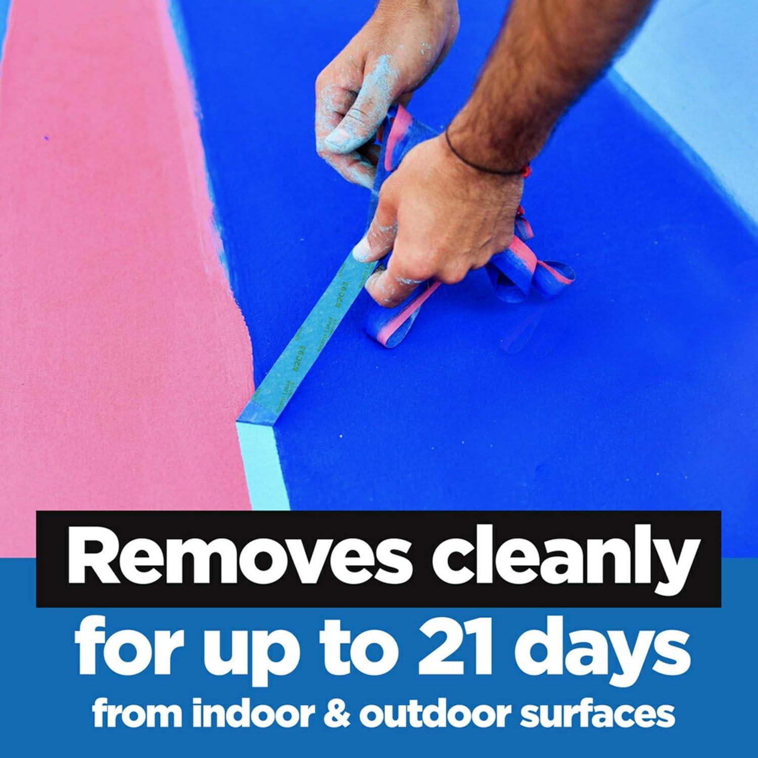 Cinta de Pintor ScotchBlue 1.88 cm x 54.86 m, 12 Rollos, Azul