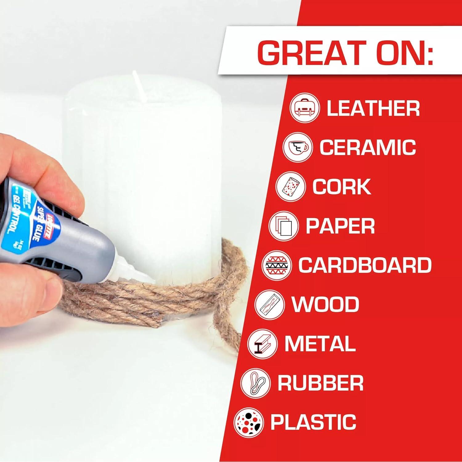 Loctite Super Glue Gel Control 20g - Pegamento Instantáneo Transparente
