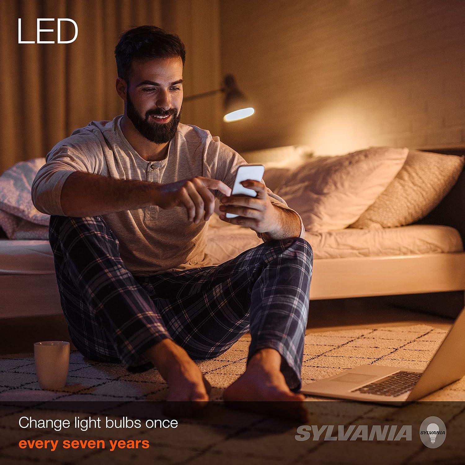 Bombilla LED A19 Sylvania 14.5W 1450 lúmenes 2700K 6 unidades