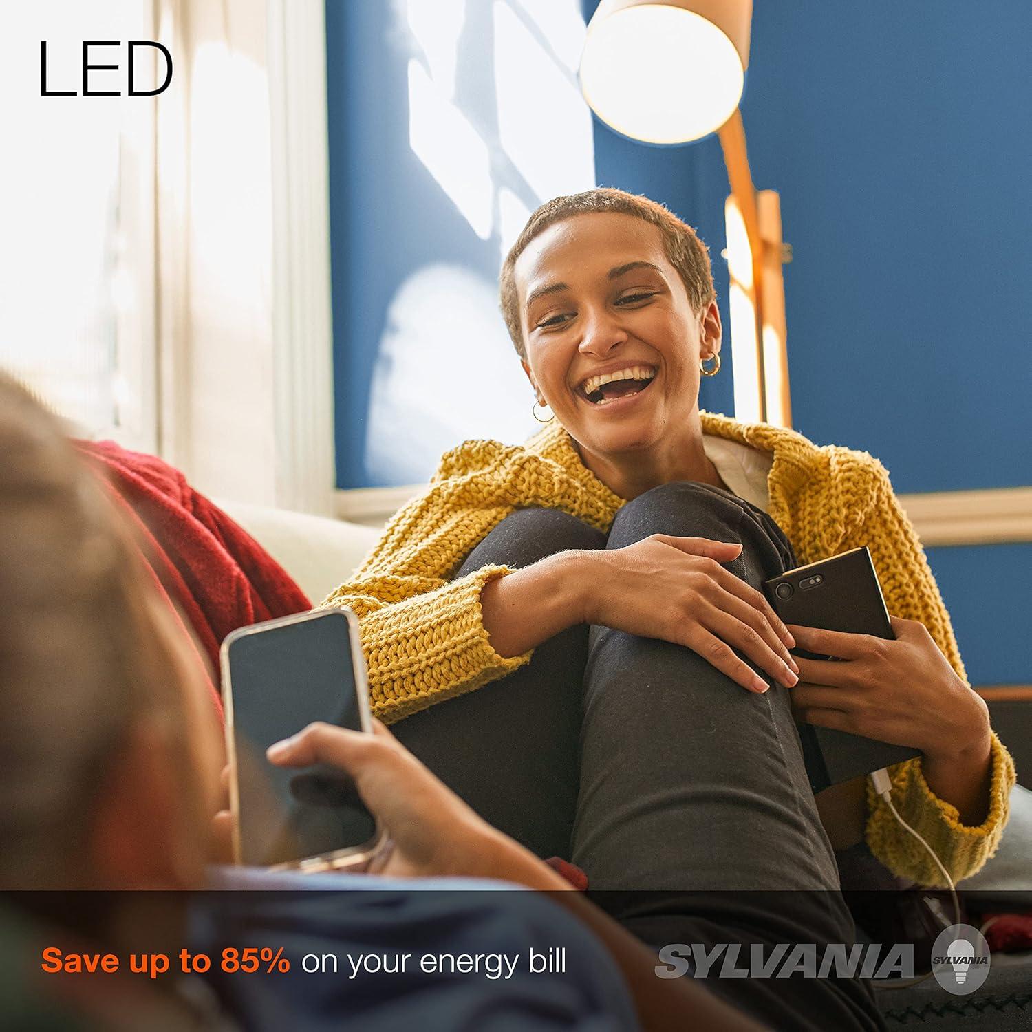 Bombilla LED A19 Sylvania 14.5W 1450 lúmenes 2700K 6 unidades