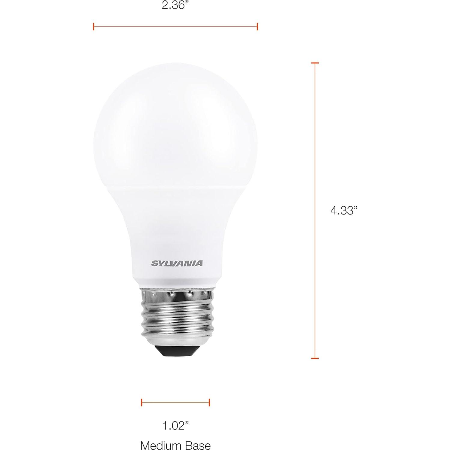 Bombilla LED A19 Sylvania 14.5W 1450 lúmenes 2700K 6 unidades