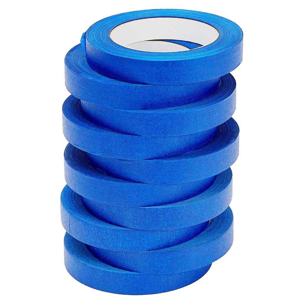 Cinta de Pintor Azul Lichamp 10 Rollos 19 mm x 50 m