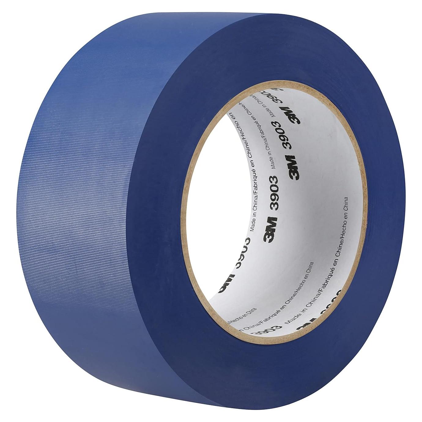 Cinta de Ducto de Vinilo 3M 3903 Azul 50 m x 5 cm