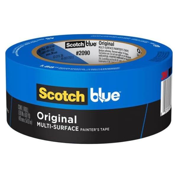 Cinta de Pintor Original ScotchBlue 18 Rollos 4.78 cm x 54.86 m