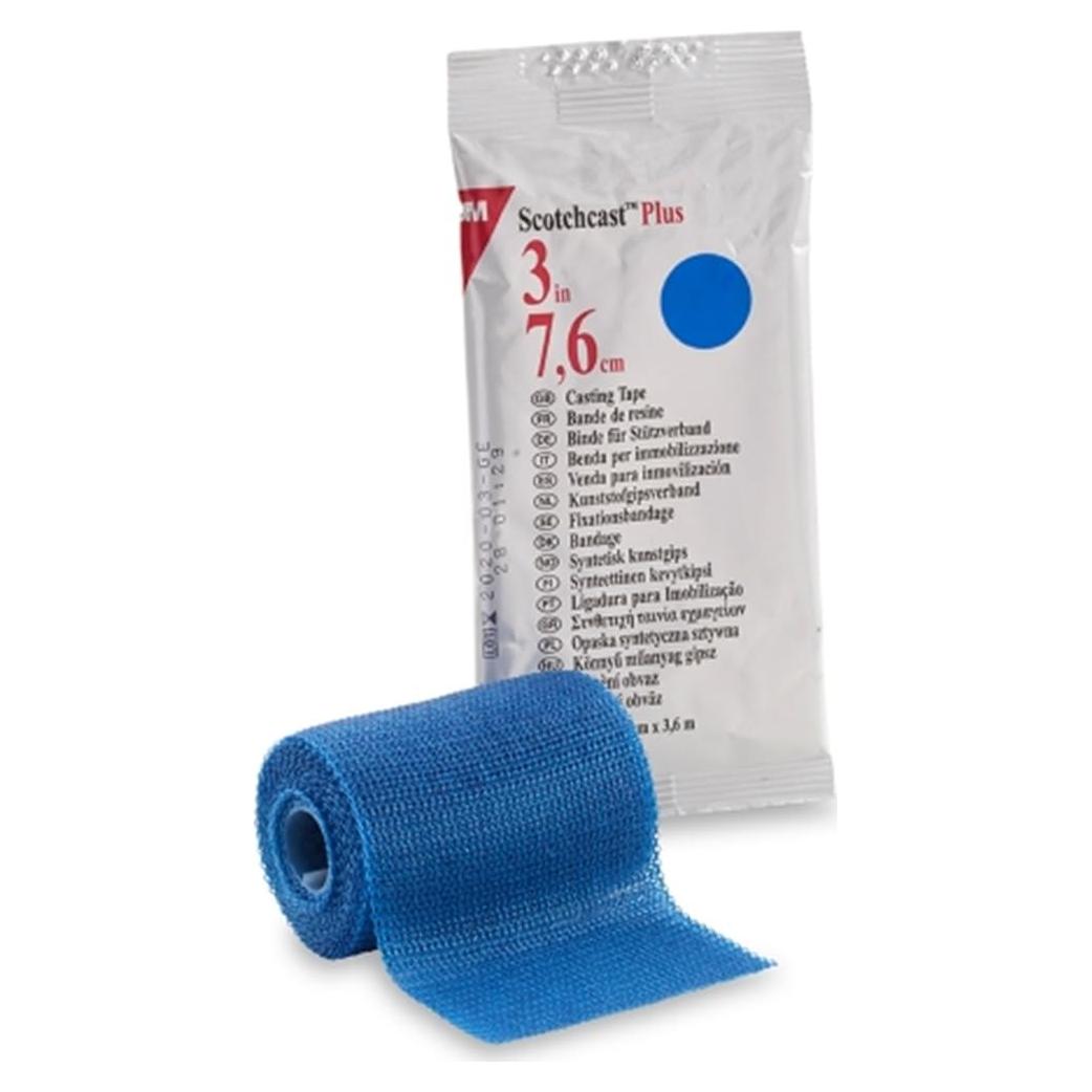 Cinta de Yeso ScotchCast Plus 7.6cm x 3.6m - Caja de 10 Rollos