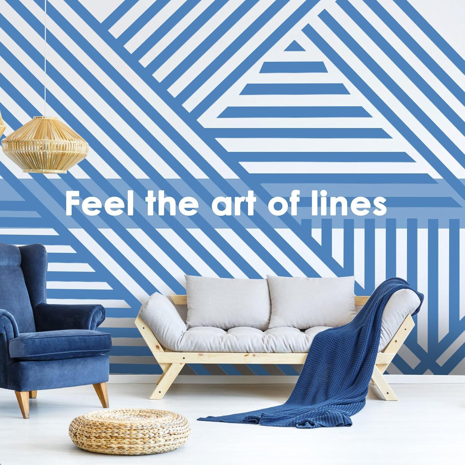 Cinta de Pintor Azul Peoin 1.88" x 24 Rollos 55 Yardas