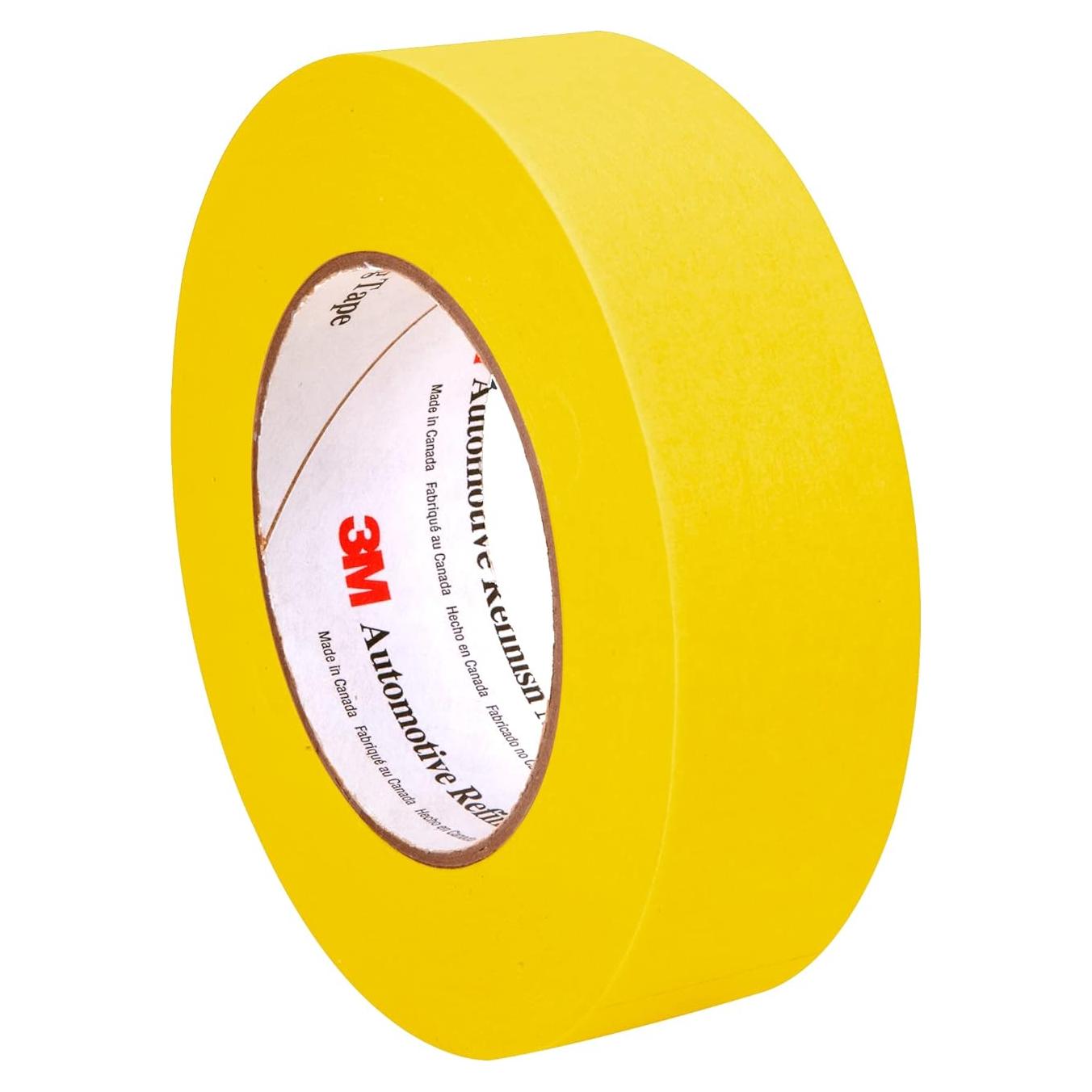 Cinta de Enmascarar Automotriz 3M 388N 36mm x 55m Amarillo