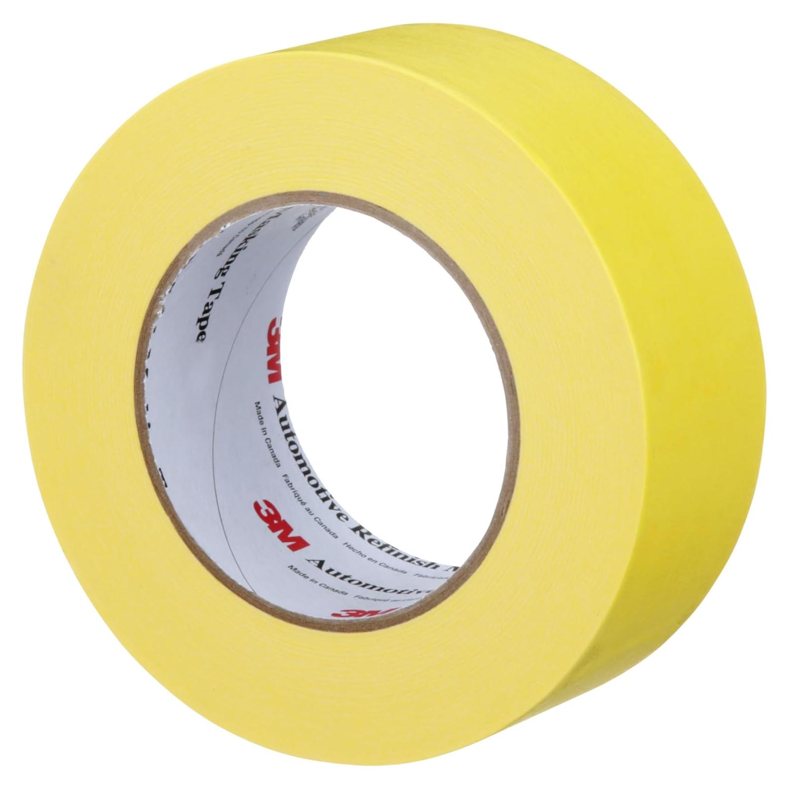 Cinta de Enmascarar 3M 388N Amarilla 48mm x 55m Resistente