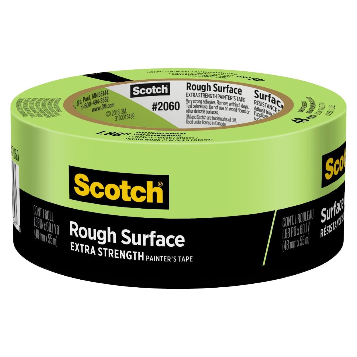 Cinta de Pintura Scotch 1.88" Ancho para Superficies Rugosas
