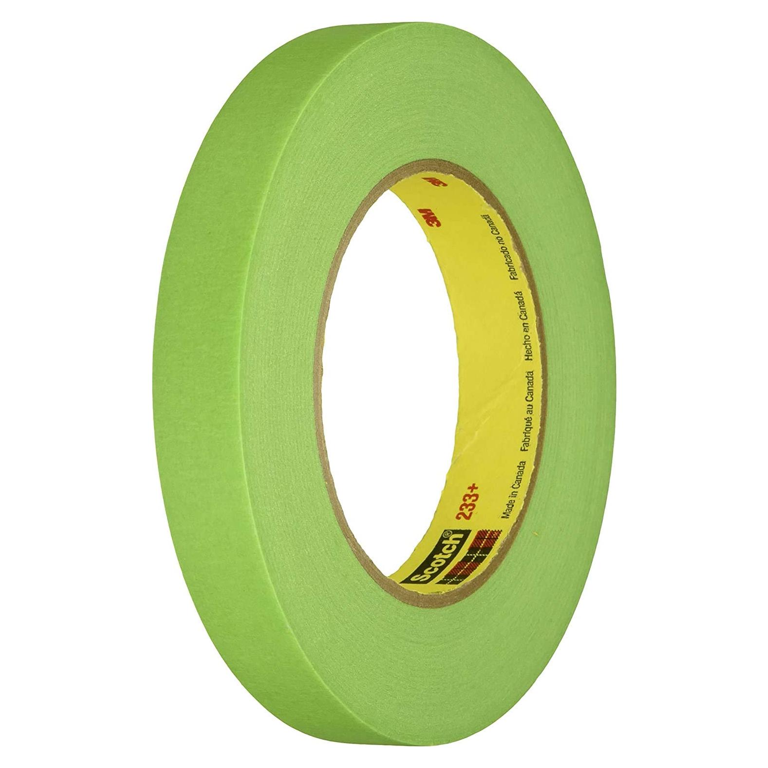 Cinta de Enmascarar 3M 233+ 0.64 cm x 55 m - 1 Rollo