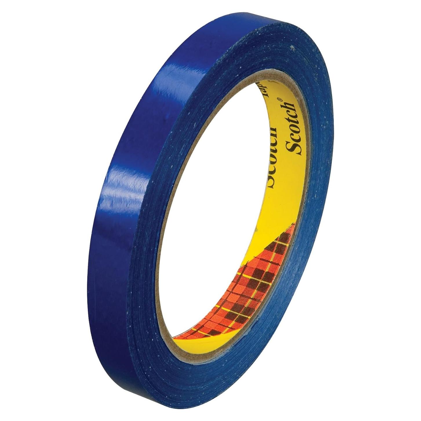 Cinta de película color 3M Scotch 690 azul 12 mm x 66 m