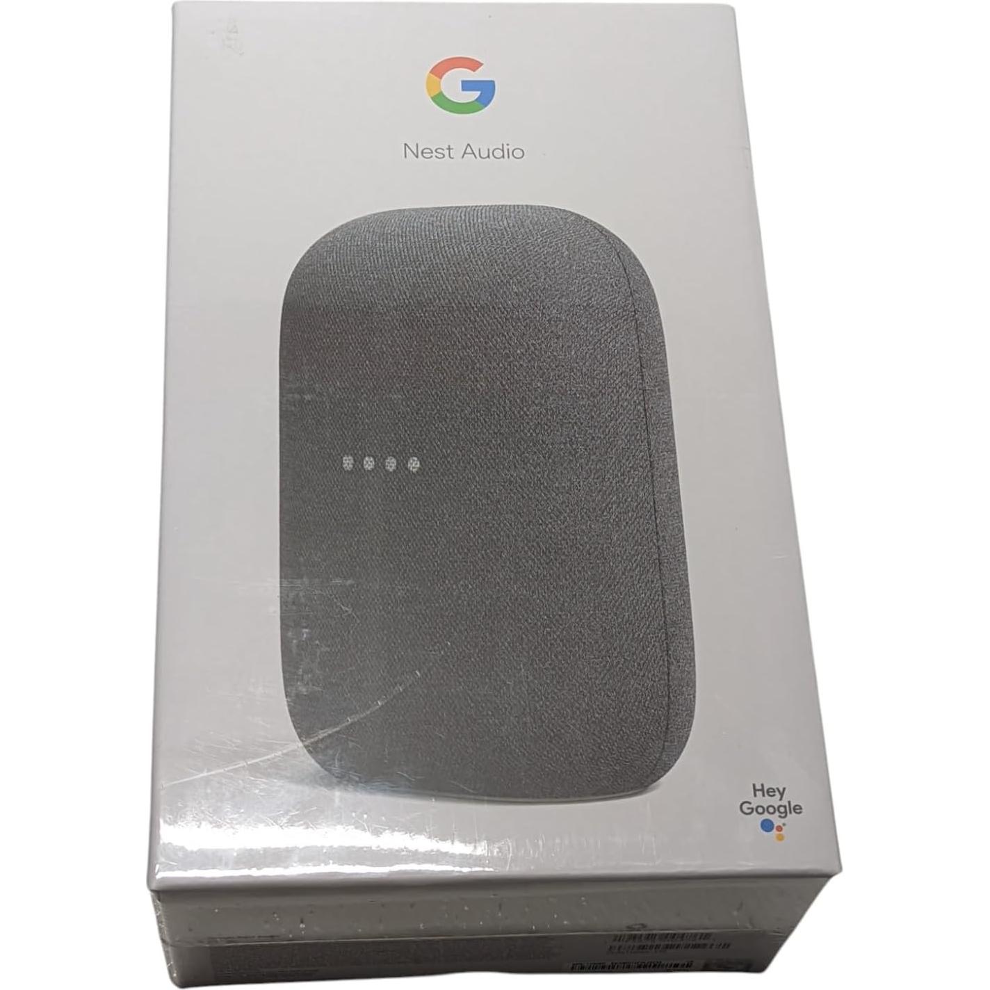 Altavoz inteligente Google Nest Audio - Bluetooth, 1.67 kg, Carbón