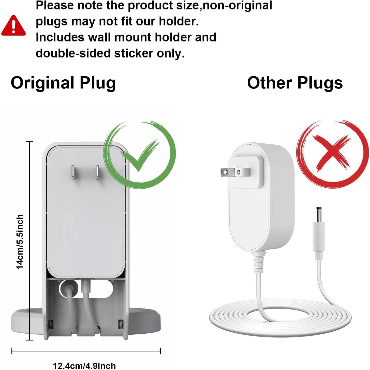 Soporte de Pared para Altavoz Echo Dot 4ª y 5ª Generación - Negro
