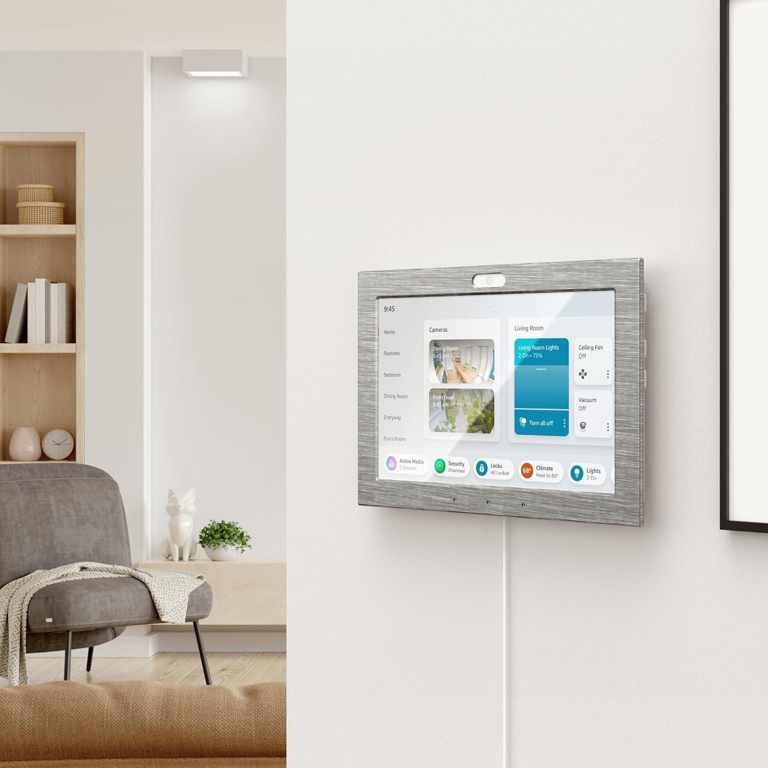 All-New Echo Hub Bundle | Frame, Metallic