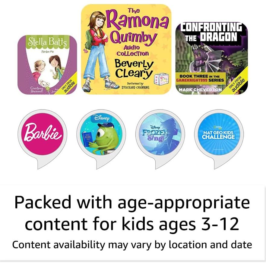 Echo Dot (5th Gen) Kids Owl with Echo Glow